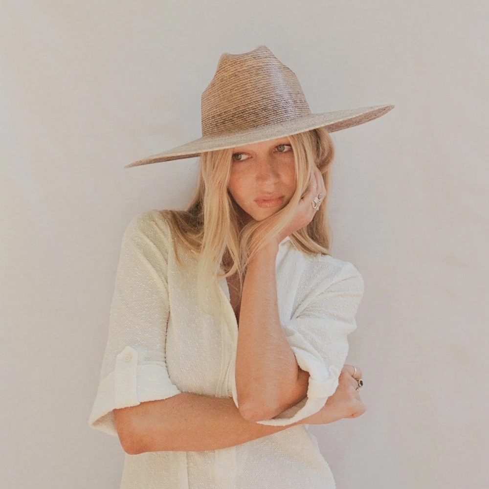 NIB Lack of Color Western Palma Straw Hat